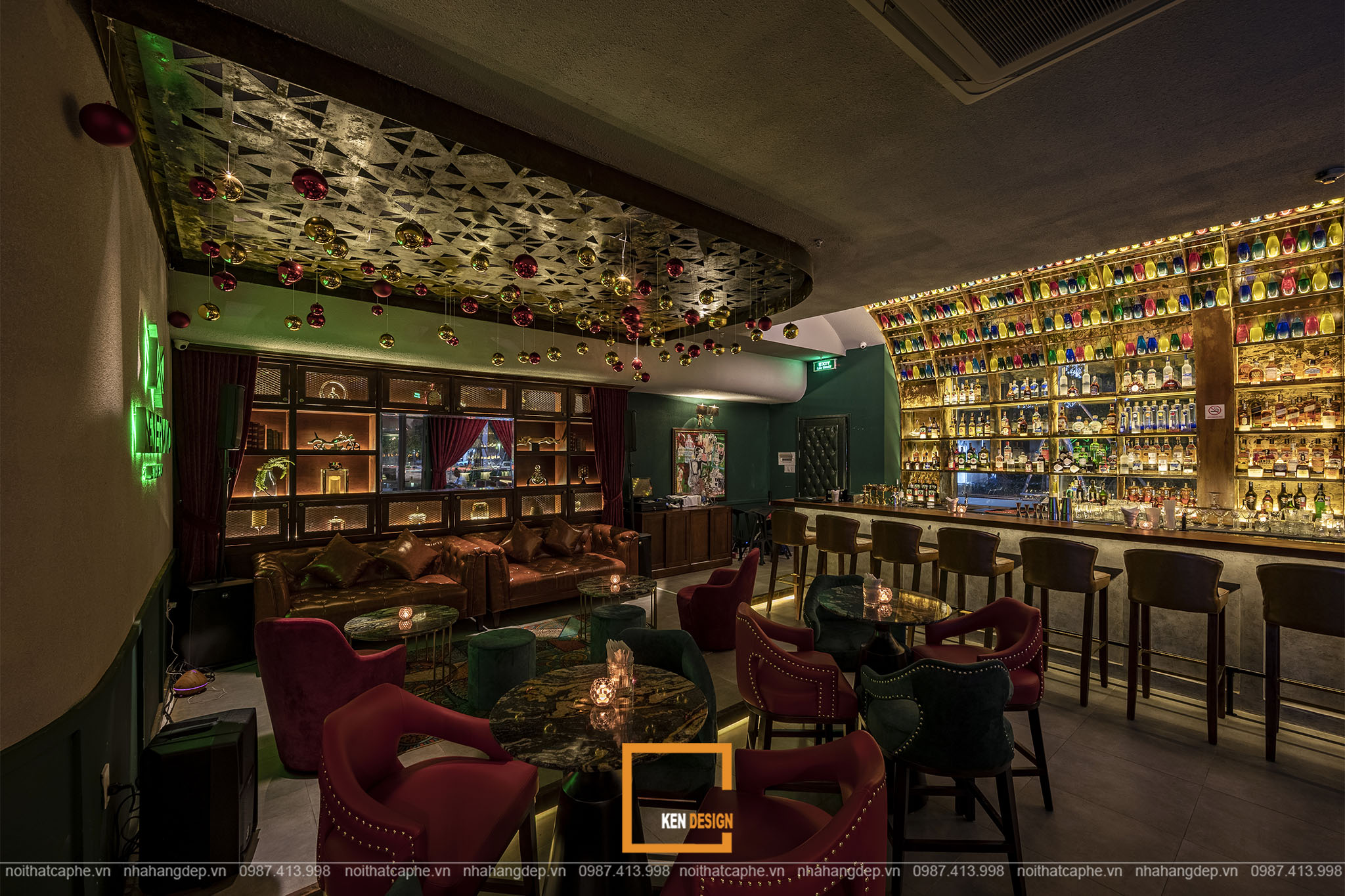 Dự án thiết kế Nevermind Bar Lounge - Kendesign | Kendesign